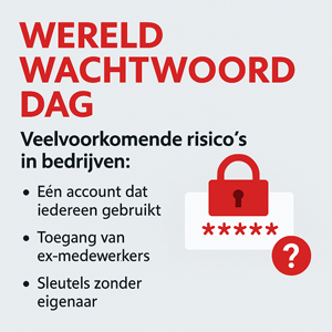 Sterke wachtwoorden niet voldoende voor bedrijfscontinuïteit